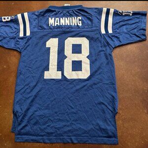 VTG Indianapolis Colts Peyton Manning Reebok NFL Jersey Youth Large